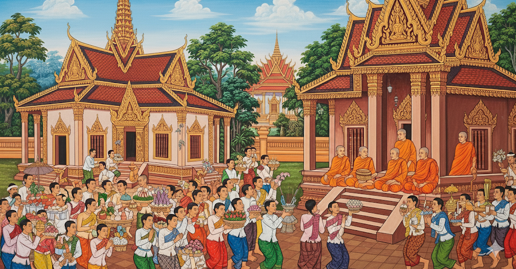 Pchum Ben Festival celebration